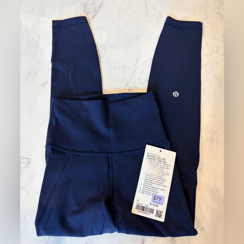 NWT Lululemon Wunder Train Tights